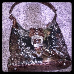 Conseal carry camo purse
